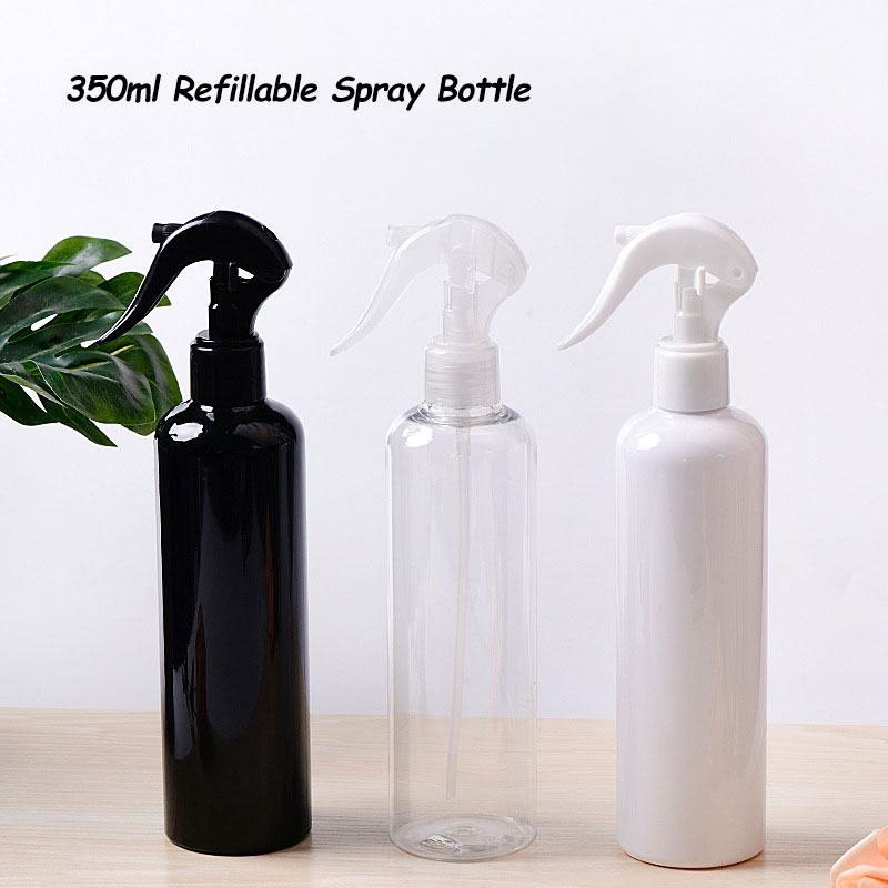 Room Spray Bottle - Флакон-спрей для волос 350 мл, черно-белый,