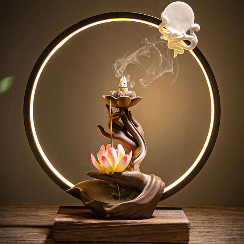 Home Fragrance Bergamot - Подставка для благовоний Lotus Reflux -