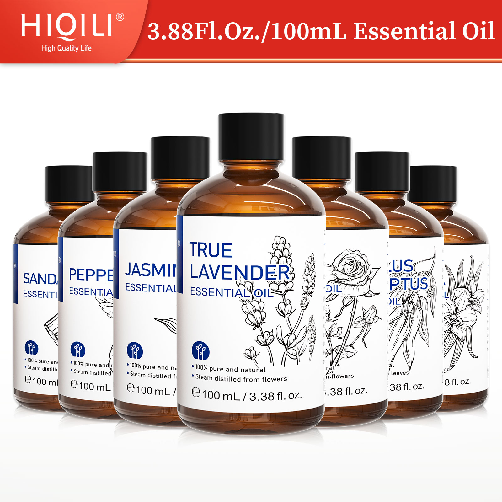 Home Fragrance Mist - HIQILI 100% натуральное эфирное масло, 100