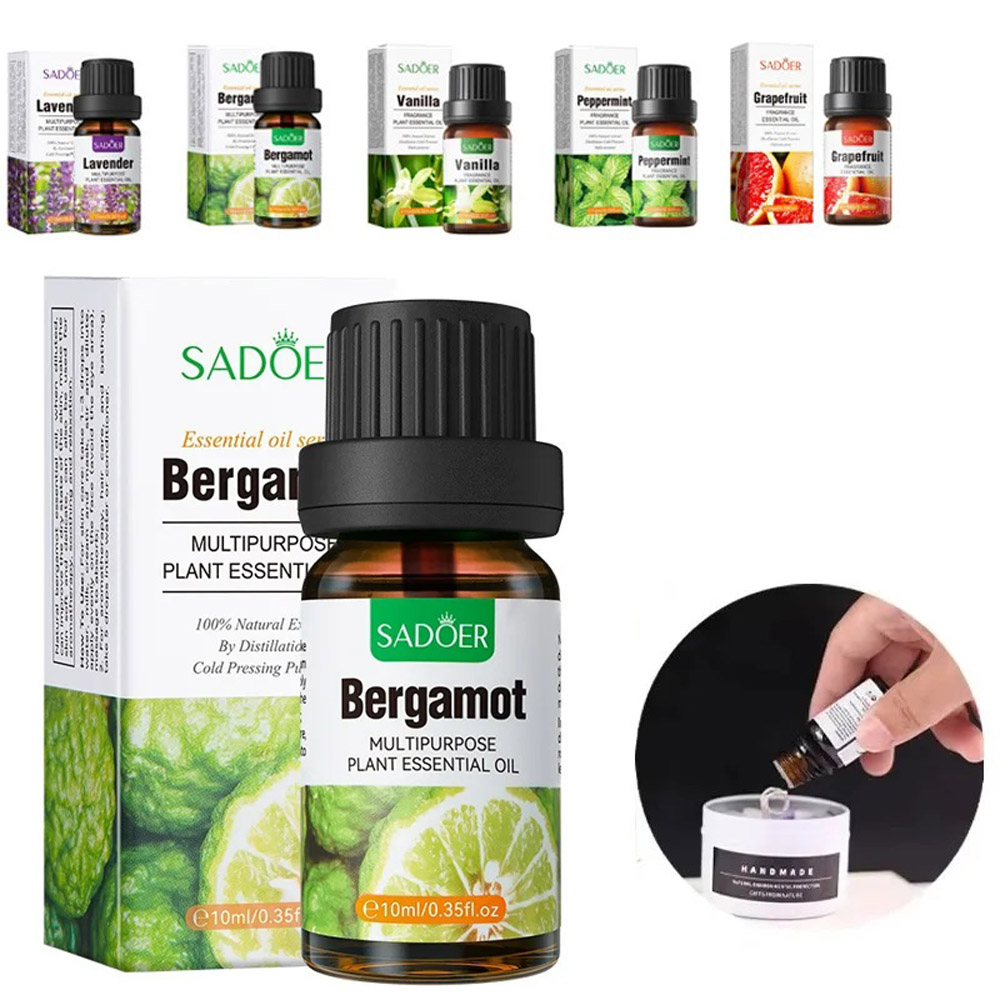 SADOER 10 мл Эфирное масло бер – обзор и цена Home Fragrance Bergamot