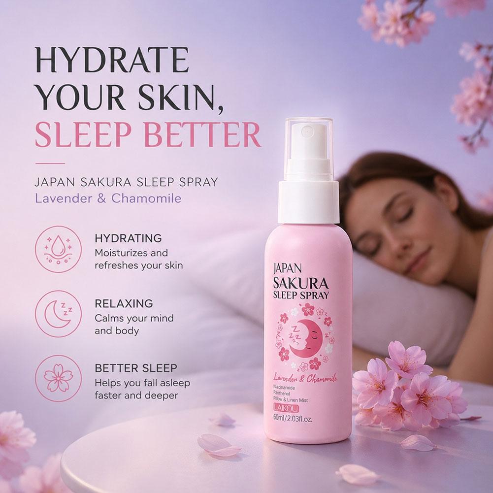 Спрей для сна LAIKOU Japan Sak – обзор и цена Lavender Pillow Spray